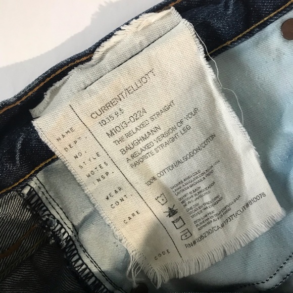 *CURRENT/ELLIOTT* Relaxed Distressed Jeans - Picture 11 of 11